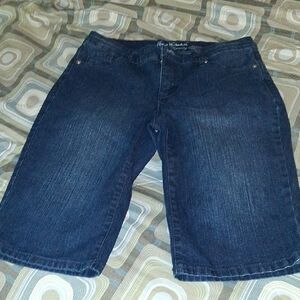 Women's Blue Denim Shorts